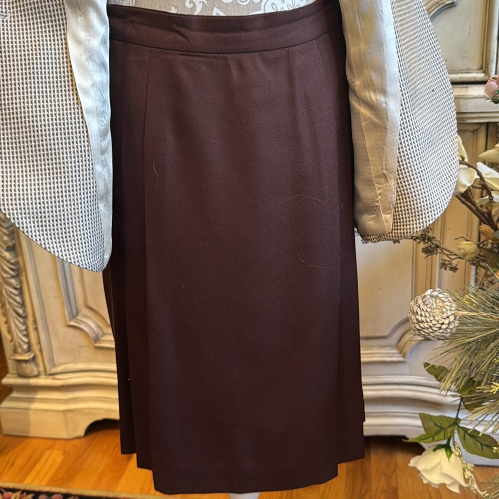 Christian Dior Designer Jacket & Matching Silk Skirt VINTAGE SZ 14 (8) Like New - Picture 9 of 12